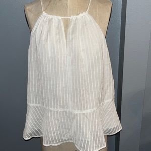 Joie white blouse/ racer back brand new